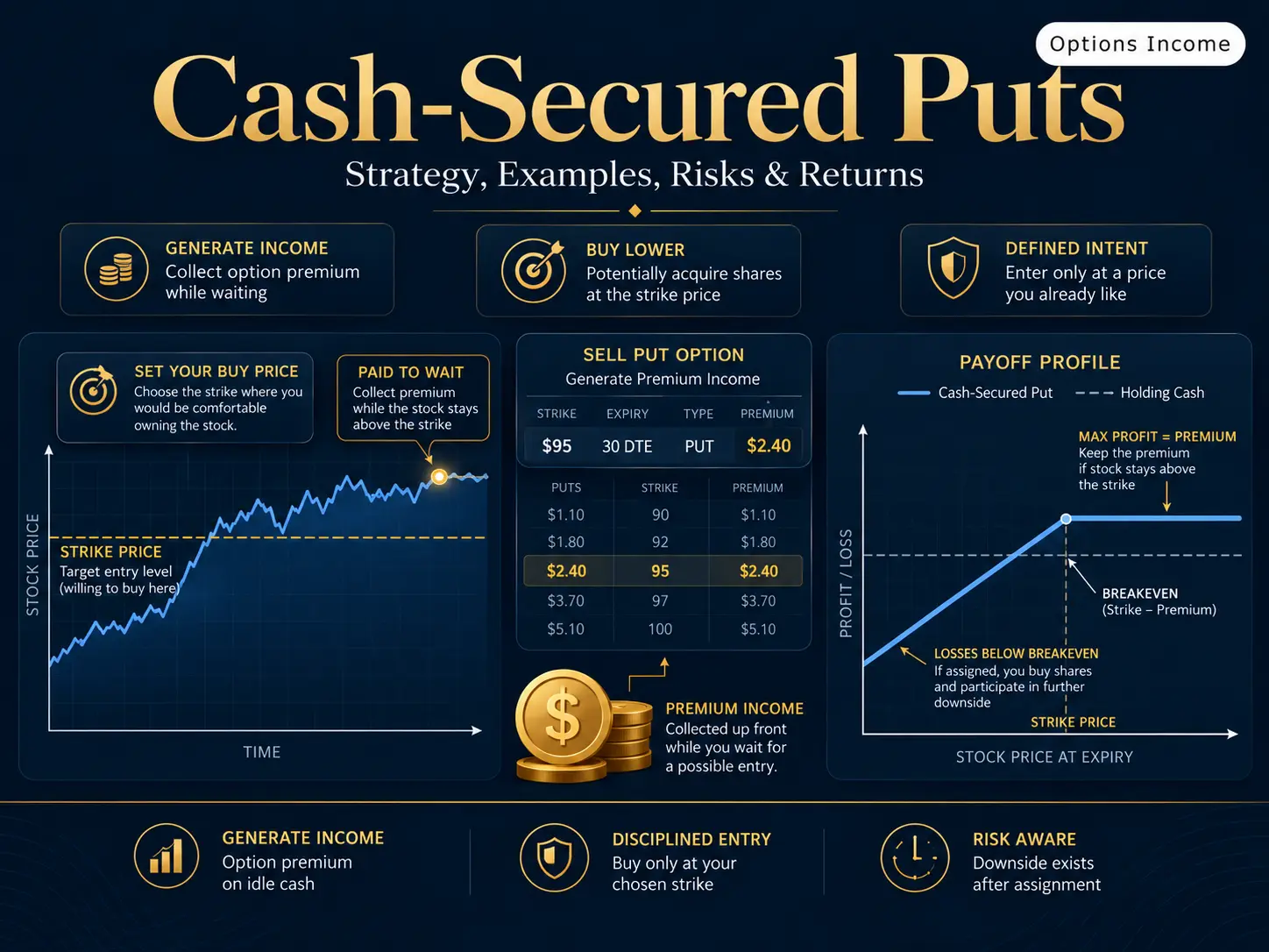 Cash Secured Put Flow Diagram