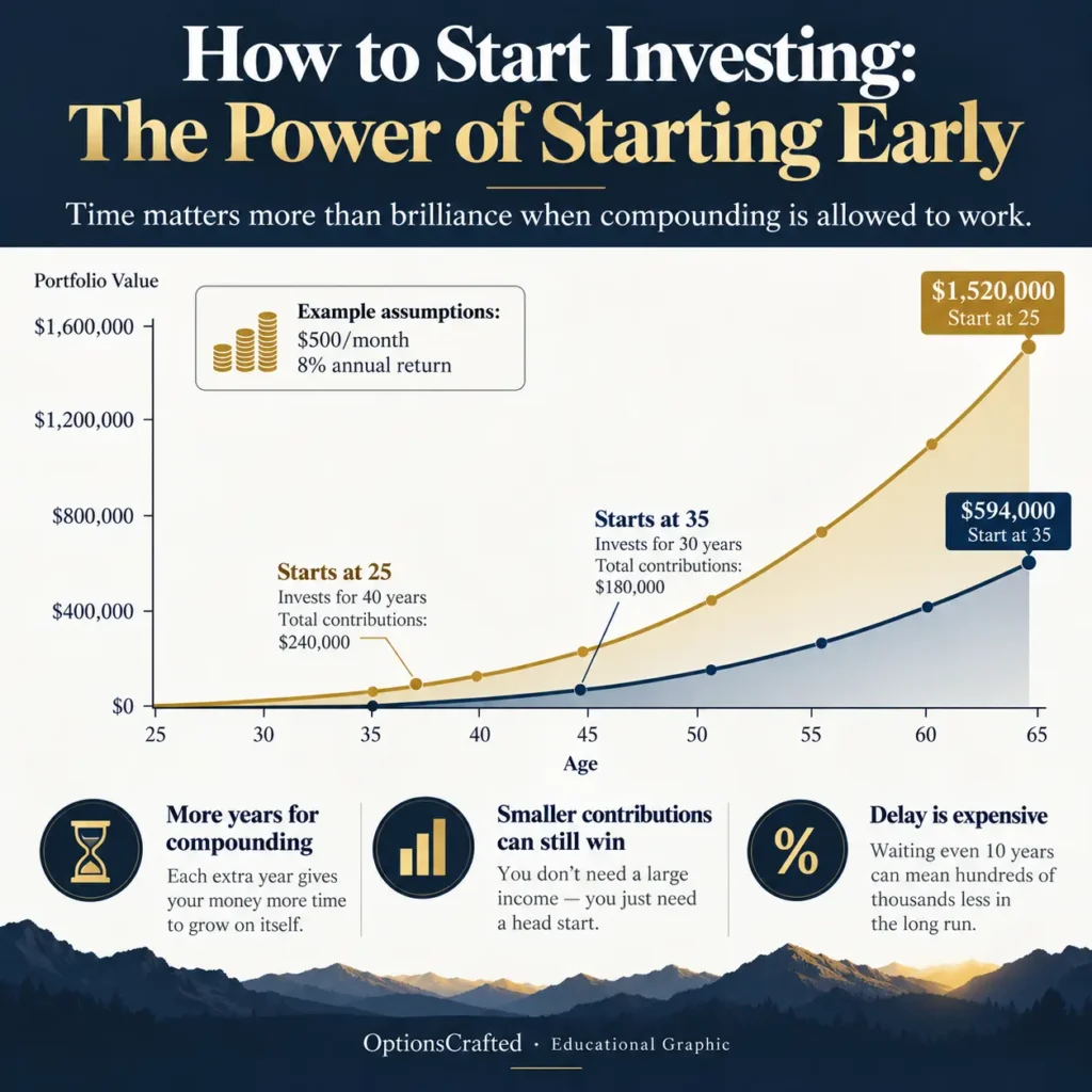 The power of starting early and compound investing
